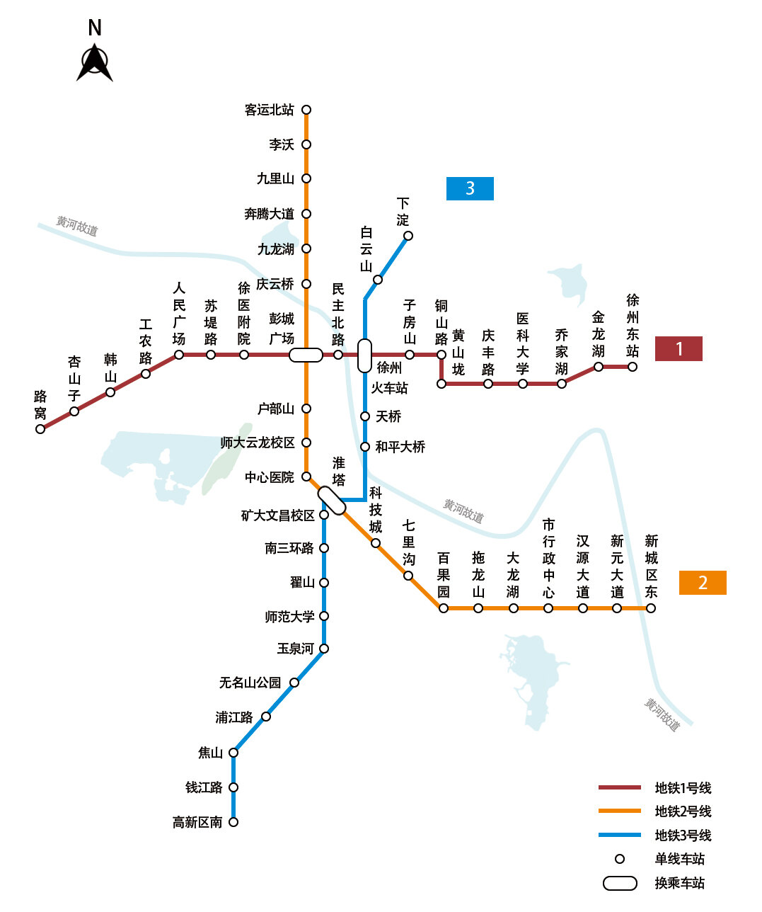 2023年最新地铁线路图