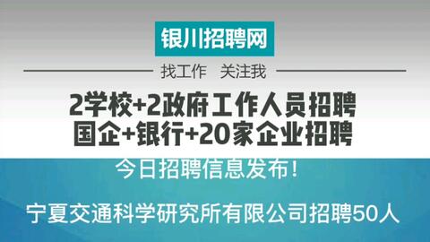 银川招聘新动态，机遇与挑战的双重奏